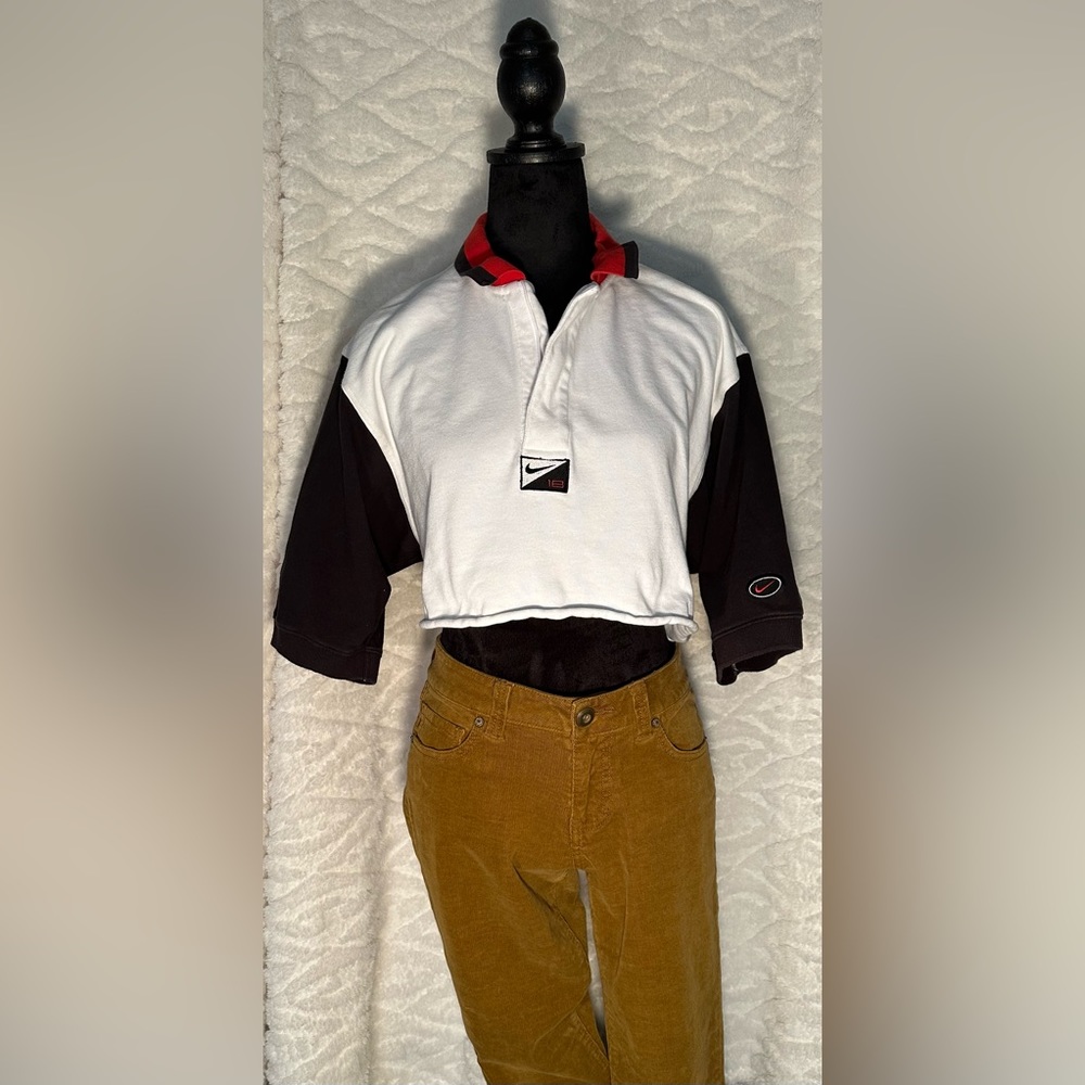 90s Cropped Nike golf polo